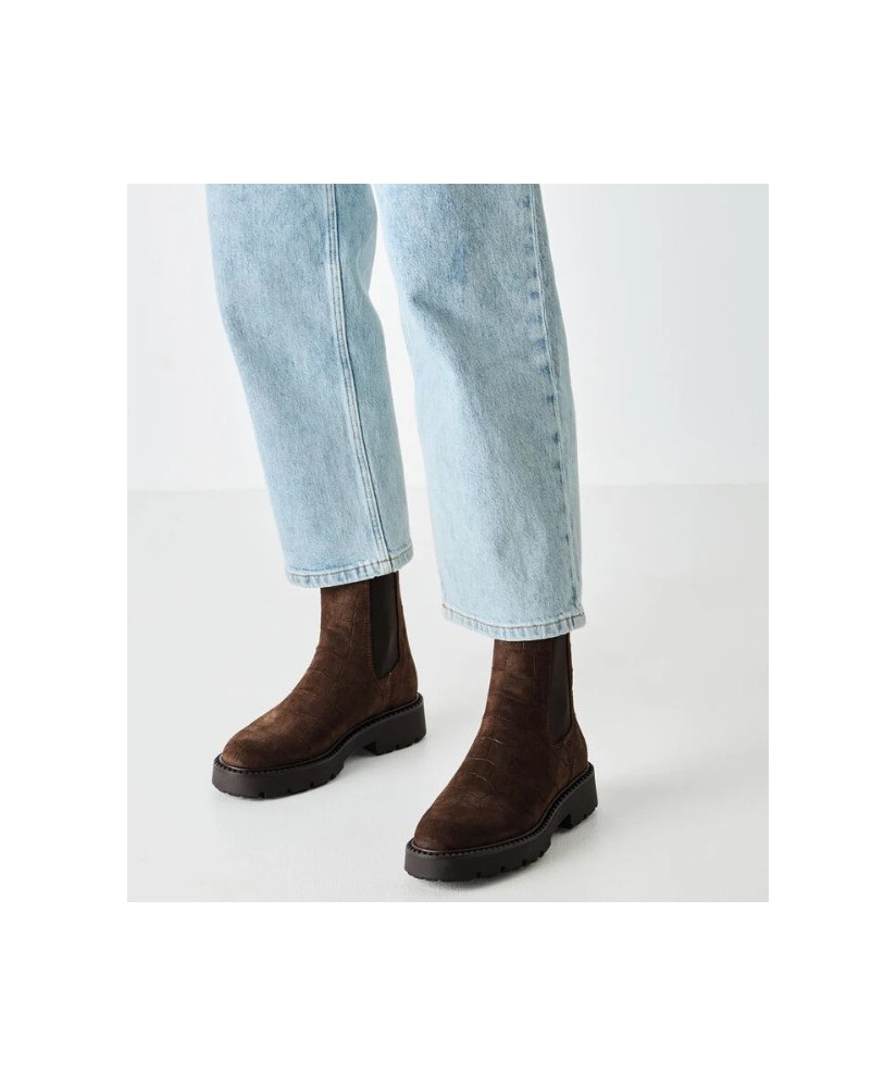 Μπότα τύπου Τσέλσι - καφέ