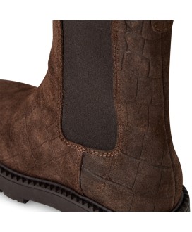 Μπότα τύπου Τσέλσι - καφέ