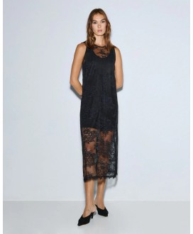 Φόρεμα μάξι δαντέλα