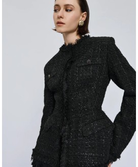 Σακάκι μεσάτο tweed