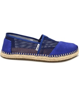 Ink mesh espadrille