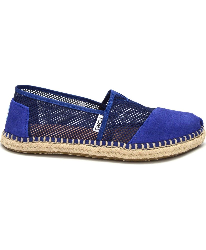 Ink mesh espadrille