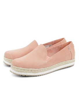 Palma coral pink suede