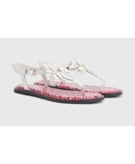 TH PRINT FLAT SANDAL