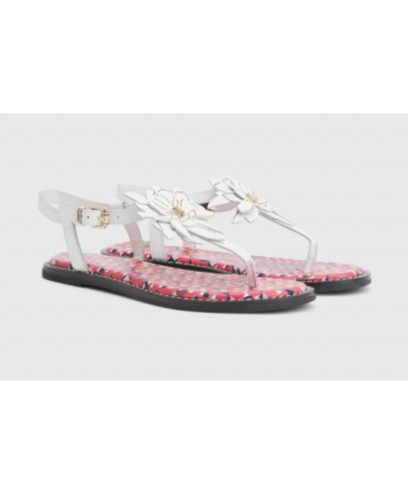 TH PRINT FLAT SANDAL