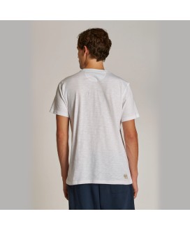 Men's short-sleeved regular-fit cotton T-shirt