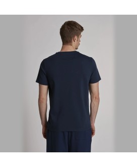 Men's short-sleeved regular-fit cotton T-shirt