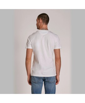 Men's short-sleeved regular-fit cotton T-shirt