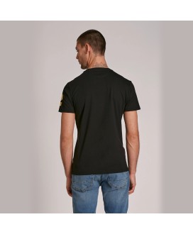 Men's short-sleeved regular-fit cotton T-shirt