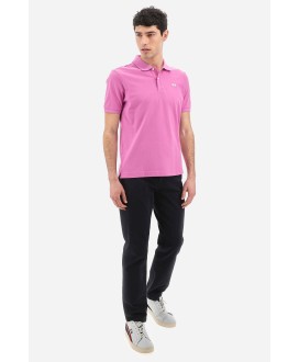 Regular fit short-sleeved polo shirt