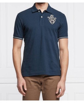 Short-sleeved polo shirt