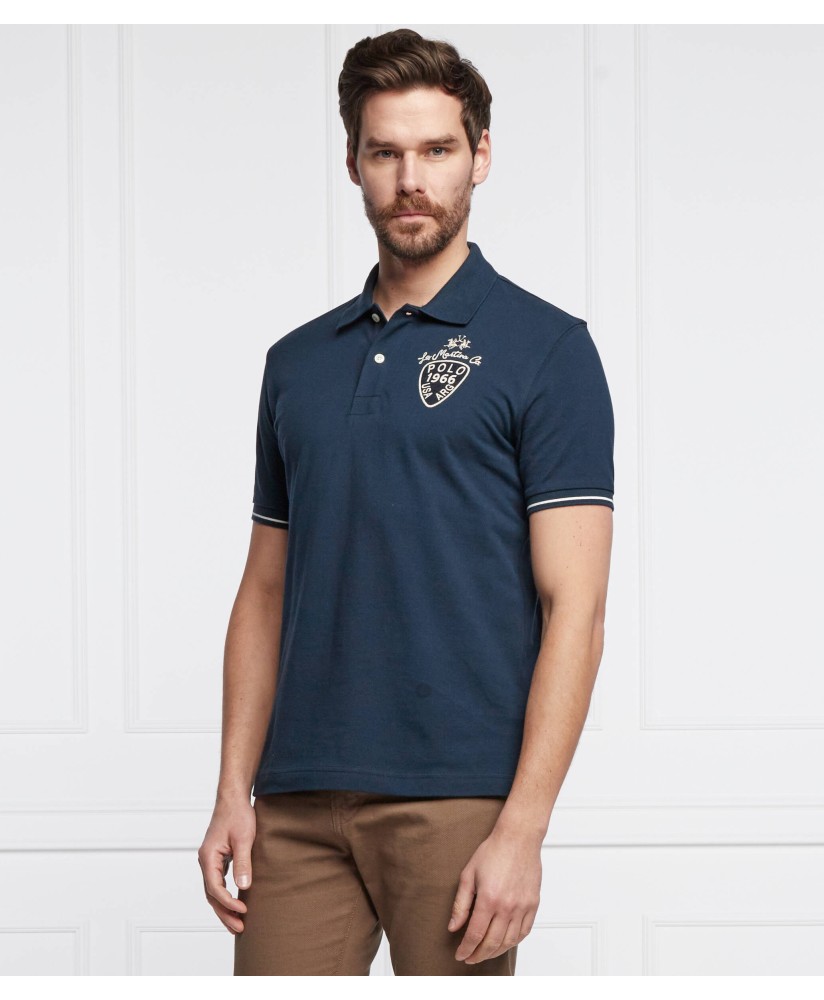 Short-sleeved polo shirt