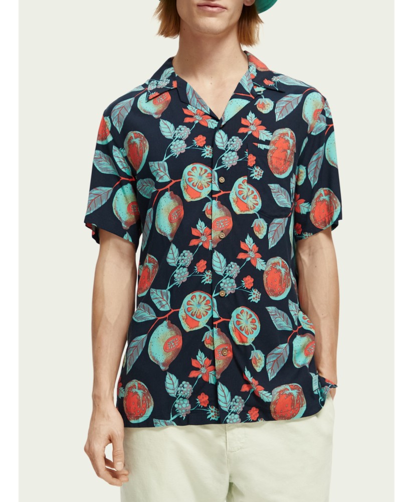 Printed camp shirt Scotch & Soda