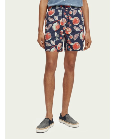 Mid-length printed swim short Scotch & Soda