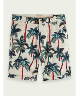 The Stuart printed chino shorts Scotch & Soda