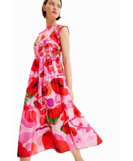 M. Christian Lacroix lips dress Desigual