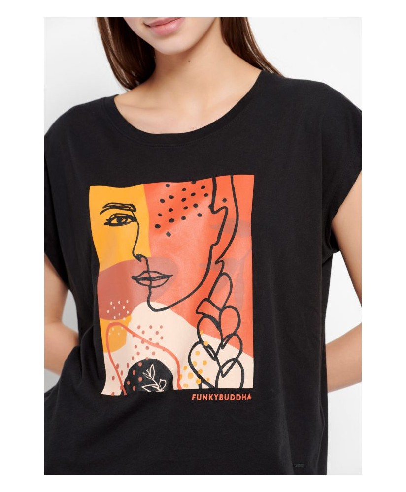 Βαμβακερό t-shirt Funky Buddha