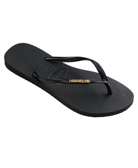 Havaianas Slim Logo Metallic