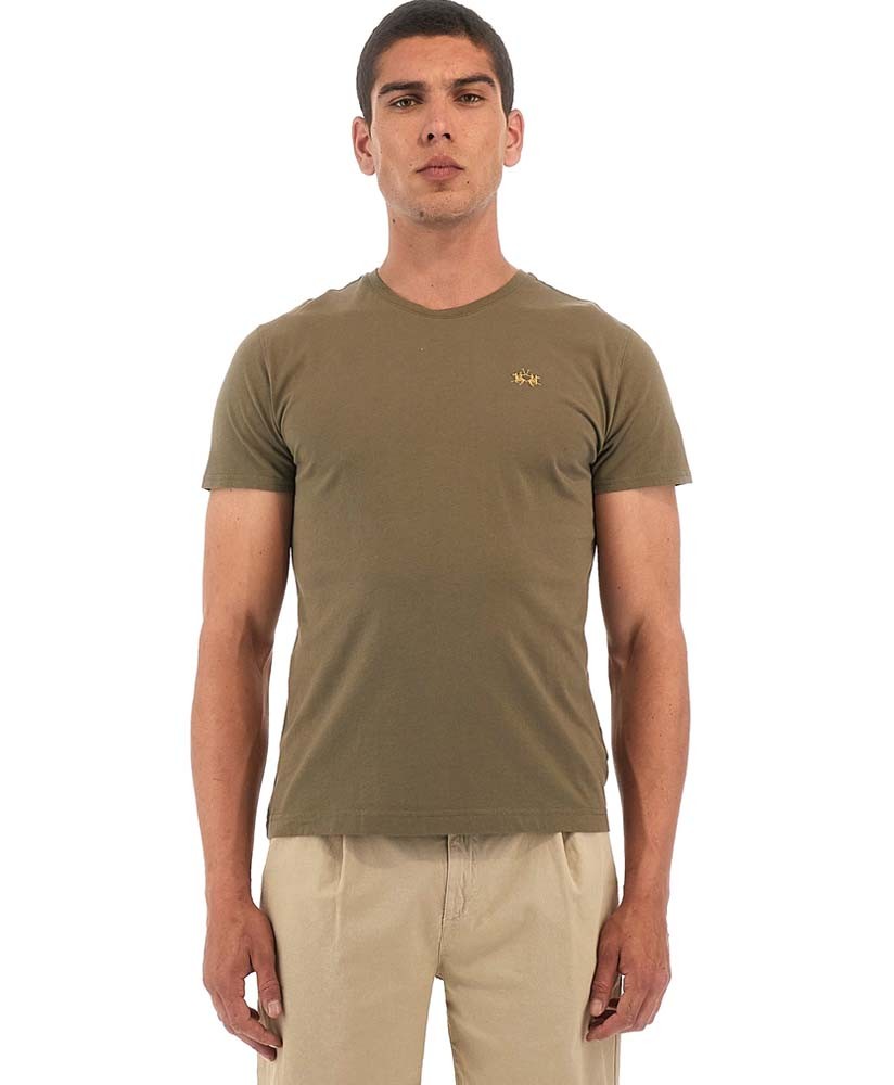 Men's cotton regular fit short-sleeved T-shirt - Serge