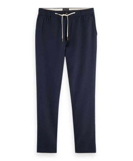 Warren straight leg linen-blended jogger